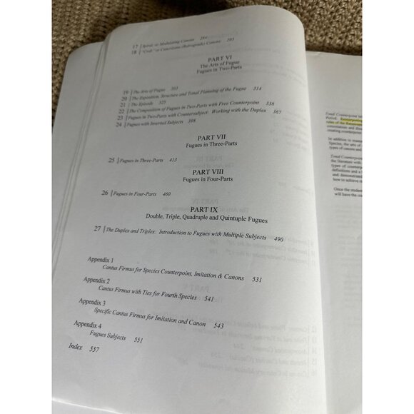 Tonal Counterpoint Third Edition By Kendall Durelle Briggs Paperback - Picture 5 of 6